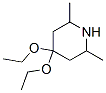 Piperidine, 4,4-diethoxy-2,6-dimethyl-(9ci) Structure,687614-26-2Structure