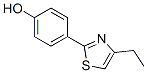 Phenol, 4-(4-ethyl-2-thiazolyl)-(9ci) Structure,687621-86-9Structure