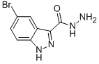 5-Bromo-1h-indazole-3-carboxylic acid hydrazide Structure,68767-61-3Structure