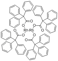 Tetrakis(triphenylacetato)dirhodium(ii) Structure,68803-79-2Structure