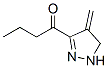 1-Butanone, 1-(4,5-dihydro-4-methylene-1h-pyrazol-3-yl)- Structure,68809-75-6Structure