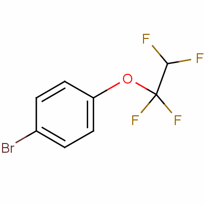 1-Bromo-4-(tetrafluoroethoxy)benzene Structure,68834-05-9Structure