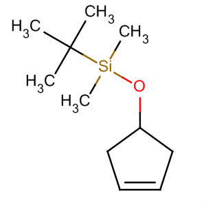 Tert-butyl(cyclopent-3-enyloxy)dimethylsilane Structure,68845-72-7Structure