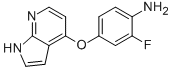 4-(3-Fluoro-4-aminophenoxy)-7-azaindole Structure,688781-77-3Structure