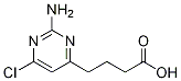 4-(2-Amino-6-chloropyrimidin-4-yl)butanoic acid Structure,688782-59-4Structure