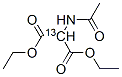 Diethyl acetamido(2-<sup>13</sup>c)propanedioate Structure,68882-34-8Structure