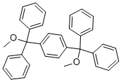 A,a-dimethoxy-a,a,a,a-tetraphenyl-p-xylene Structure,68883-10-3Structure