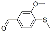 3-Methoxy-4-methylsulfanyl-benzaldehyde Structure,68885-46-1Structure