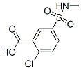 2-Chloro-5-(methylsulphamoyl)benzoic acid Structure,68901-09-7Structure