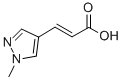 (2E)-3-(1-Methyl-1H-pyrazol-4-yl)acrylic acid Structure,689251-97-6Structure