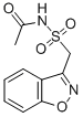 N-[(1,2-benzoxazol-3-ylmethyl)sulfonyl]acetamide Structure,68936-43-6Structure