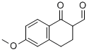 6-Methoxy-1-oxo-1,2,3,4-Tetrahydronaphthalene-2-carbaldehyde Structure,68950-67-4Structure