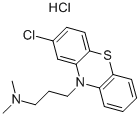 Chlorpromazine hydrochloride Structure,69-09-0Structure