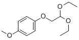 4-Methoxyphenoxyacetaldehyde diethyl acetal Structure,69034-13-5Structure