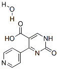 2-Oxo-4-(4-pyridinyl)-1,2-dihydro-5-pyrimidinecarboxylic acid hydrate Structure,690631-95-9Structure