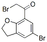 2-Bromo-1-(5-bromo-2,3-dihydro-1-benzofuran-7-yl)ethanone Structure,690632-70-3Structure