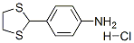 4-(1,3-Dithiolan-2-yl)aniline hydrochloride Structure,690632-79-2Structure