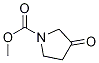 Methyl 3-oxopyrrolidine-1-carboxylate Structure,69079-09-0Structure