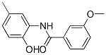 Benzamide, n-(2-hydroxy-5-methylphenyl)-3-methoxy-(9ci) Structure,690984-54-4Structure