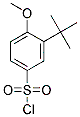 3-Tert-Butyl-4-methoxy-benzenesulfonyl chloride Structure,69129-42-6Structure