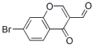 4H-1-Benzopyran-3-carboxaldehyde, 7-bromo-4-oxo- Structure,69155-80-2Structure