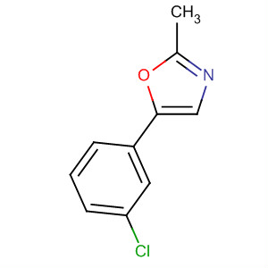 5-(3-Chloro-phenyl)-2-methyl-oxazole Structure,69163-84-4Structure