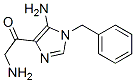 2-Amino-1-[5-amino-1-(phenylmethyl)-1H-imidazol-4-yl] ethanone Structure,69195-91-1Structure