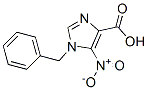 5-Nitro-1-(phenylmethyl)-1h-imidazole-4-carboxylic acid Structure,69195-96-6Structure