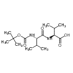 Boc-val-val Structure,69209-73-0Structure