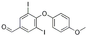 3,5-Diiodo thyroaldehyde methyl ether Structure,69240-57-9Structure