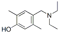 4-(Diethylaminomethyl)-2,5-dimethylphenol Structure,69286-57-3Structure