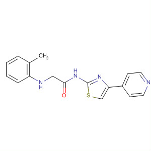 2-(Methyl-phenyl-amino)-n-(4-pyridin-4-yl-thiazol-2-yl)-acetamide Structure,692877-32-0Structure