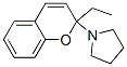 Pyrrolidine, 1-(2-ethyl-2h-1-benzopyran-2-yl)- (9ci) Structure,693251-76-2Structure