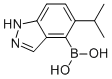 [5-(1-Methylethyl)-1h-indazol-4-yl]boronicacid Structure,693285-67-5Structure