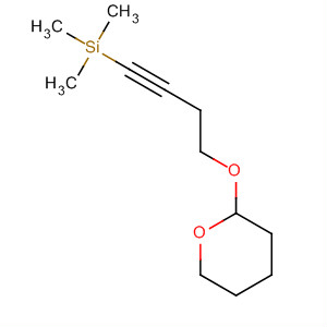 Tetrahydro-2-[[4-(trimethylsilyl)-3-butyn-1-yl]oxy]-2h-pyran Structure,69361-40-6Structure