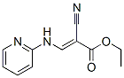 2-Cyano-3-(pyridin-2-ylamino)-acrylic acid ethyl ester Structure,69372-23-2Structure