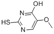 5-Methoxy-2-sulfanyl-4-pyrimidinol Structure,6939-11-3Structure