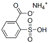 2-Sulfobenzoic acid monoammonium salt Structure,6939-89-5Structure