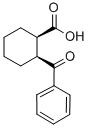 Cis-2-Benzoyl-1-cyclohexanecarboxylic acid Structure,6939-99-7Structure