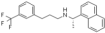 (S)-n-(1-(naphthalen-1-yl)ethyl)-3-(3-(trifluoromethyl)phenyl)propan-1-amine Structure,694495-47-1Structure