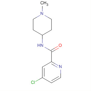 4-Chloro-n-(1-methyl-4-piperidinyl)-2-pyridinecarboxamide Structure,694498-96-9Structure