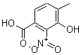 3-Hydroxy-4-methyl-2-nitrobenzoic acid Structure,6946-15-2Structure