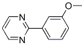 Pyrimidine, 2-(3-methoxyphenyl)- (9ci) Structure,69491-43-6Structure