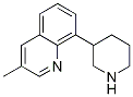 3-Methyl-8-piperidin-3-yl-quinoline Structure,695184-99-7Structure