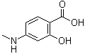 2-Hydroxy-4-(methylamino)benzoic acid Structure,6952-12-1Structure