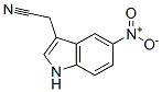 5-Nitro-3-indolacetonitrile Structure,6952-13-2Structure