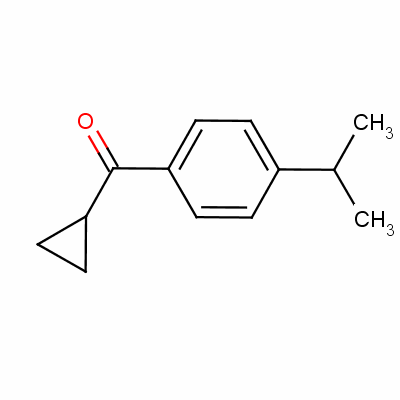 Cyclopropyl-(4-propan-2-ylphenyl)methanone Structure,6952-91-6Structure