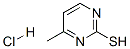 2-Mercapto-4-methylpyrimidine Structure,6959-66-6Structure