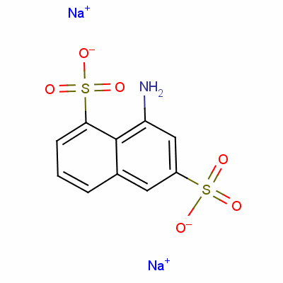 8-Aminonaphthalene-1,6-disulfonic acid Structure,6967-48-2Structure