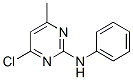 2-Anilino-4-chloro-6-methylpyrimidine Structure,6967-54-0Structure